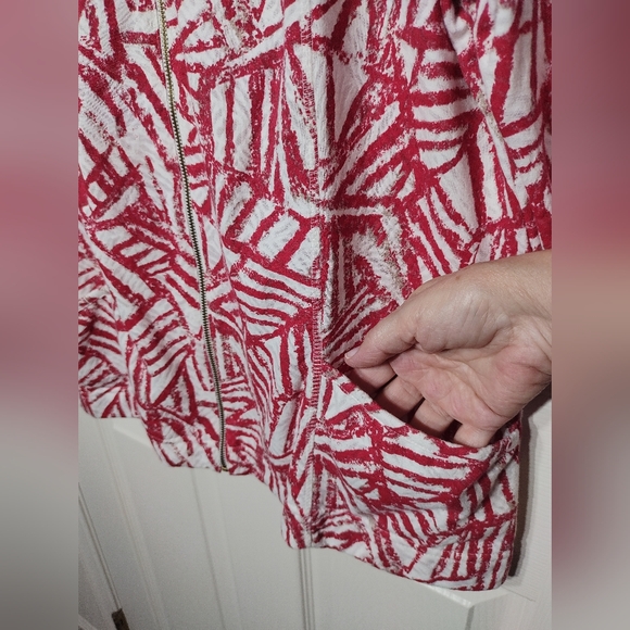 CHICO'S Weekends Zip Jacket - Picture 5 of 8